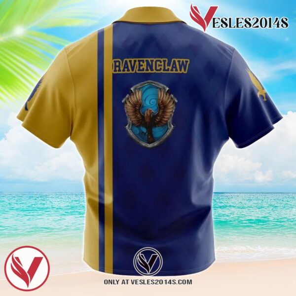 Ravenclaw Harry Potter Hawaiian Button Up Shirt, Perfect Gifts For Anime Lovers - Vesles2014S 1