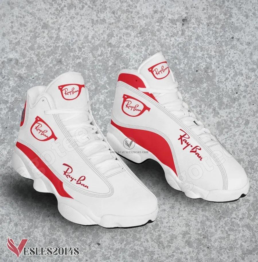 Ray-Ban Logo Air Jordan 13 Shoes, Best Sneaker Gifts For Fans - Vesles2014s