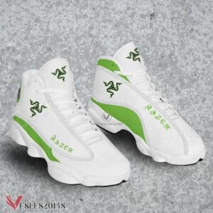 Razer Logo Air Jordan 13 Shoes, Best Sneaker Gifts For Fans - Vesles2014s