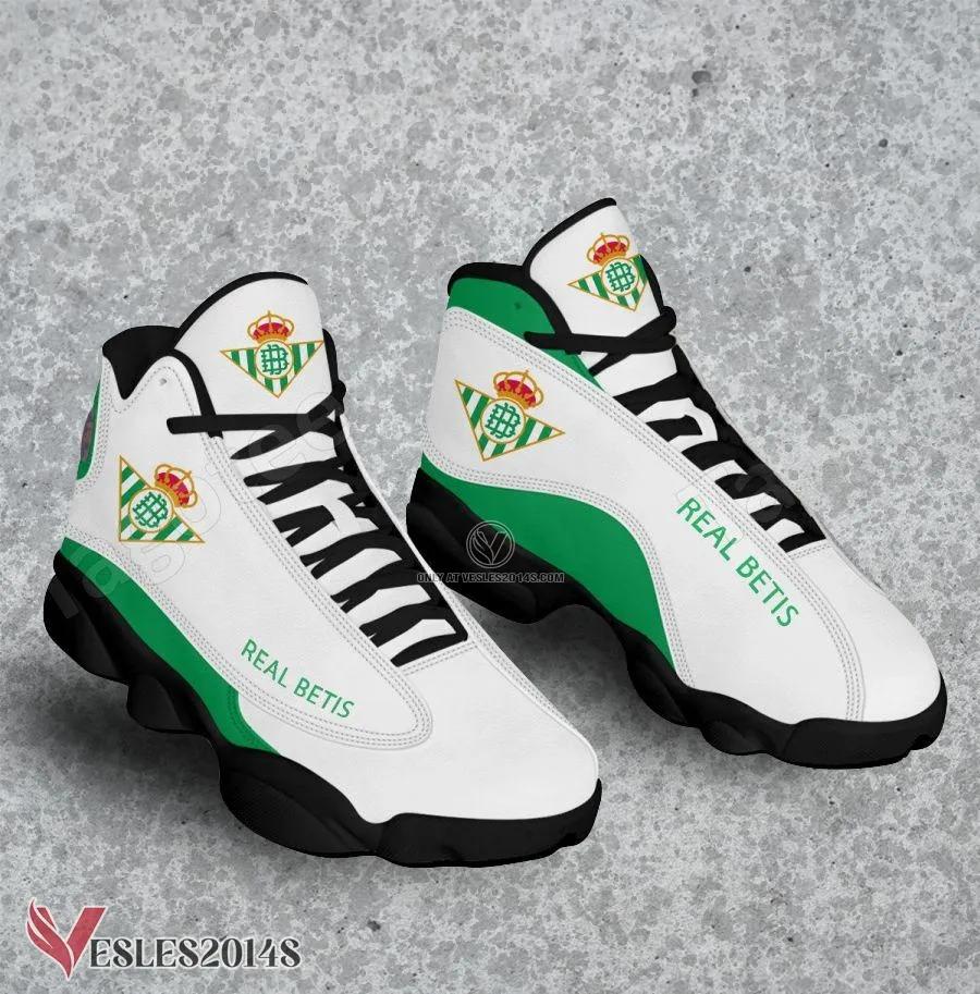Real Betis Air Jordan 13 Shoes, Best Sneaker Gifts For Fans - Vesles2014s 1