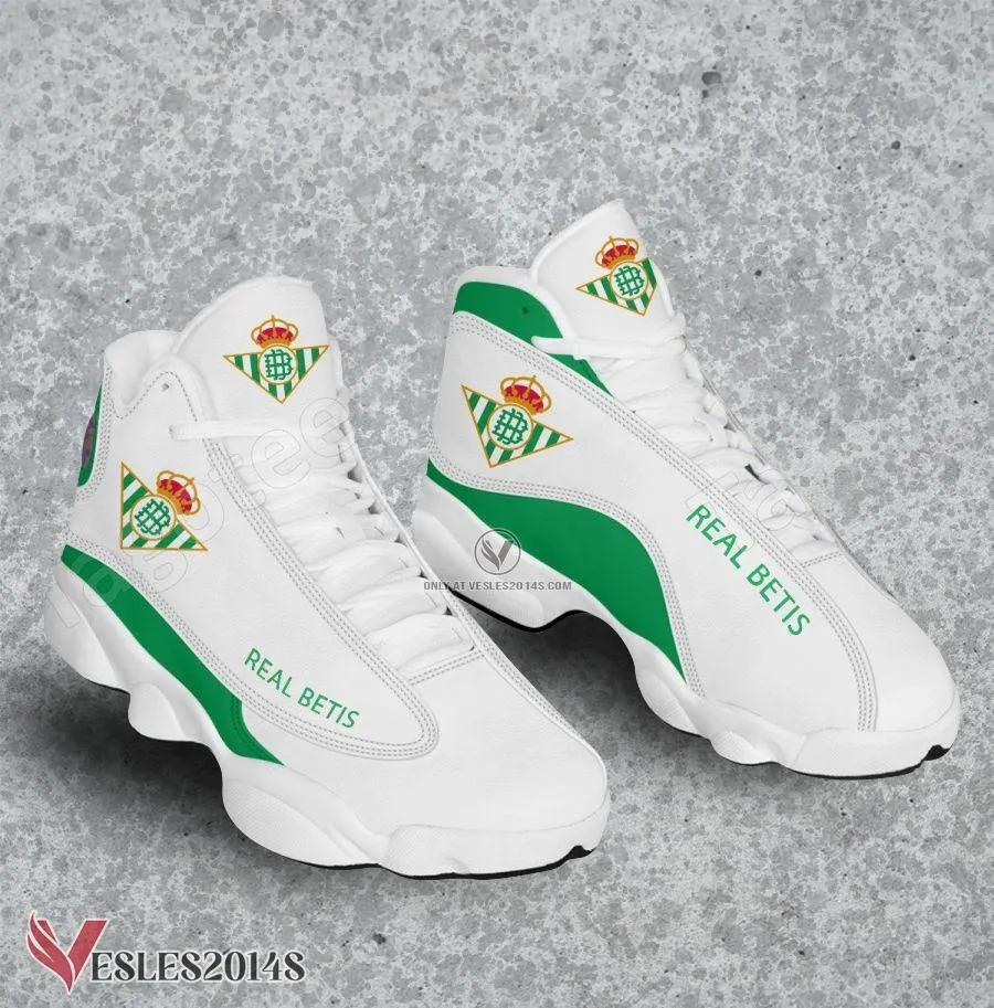 Real Betis Air Jordan 13 Shoes, Best Sneaker Gifts For Fans - Vesles2014s