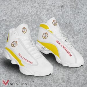 Real Cartagena Logo Air Jordan 13 Shoes, Best Sneaker Gifts For Fans - Vesles2014s