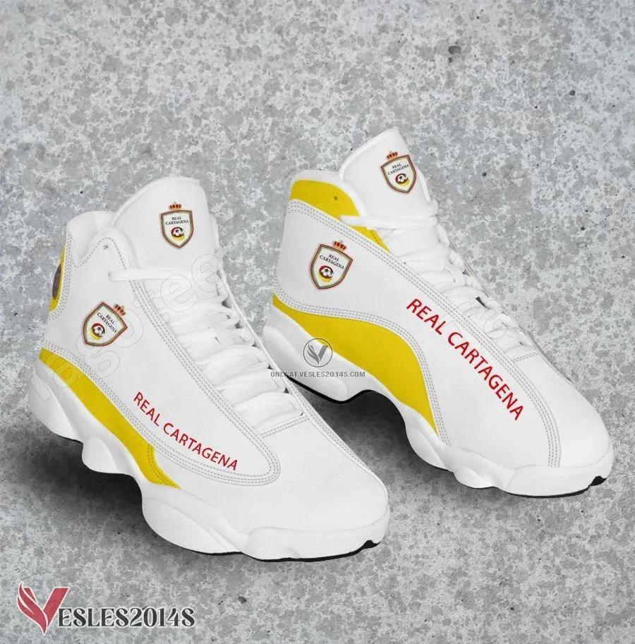 Real Cartagena Logo Air Jordan 13 Shoes, Best Sneaker Gifts For Fans - Vesles2014s