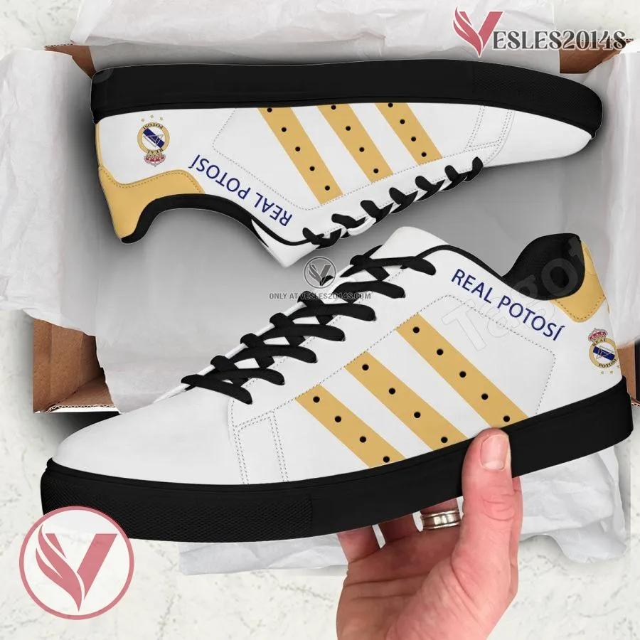 Real Potosí Sport Stan Smith Shoes, Unique Sneaker For Fans - Vesles2014s 1