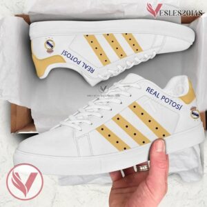Real Potosí Sport Stan Smith Shoes, Unique Sneaker For Fans - Vesles2014s