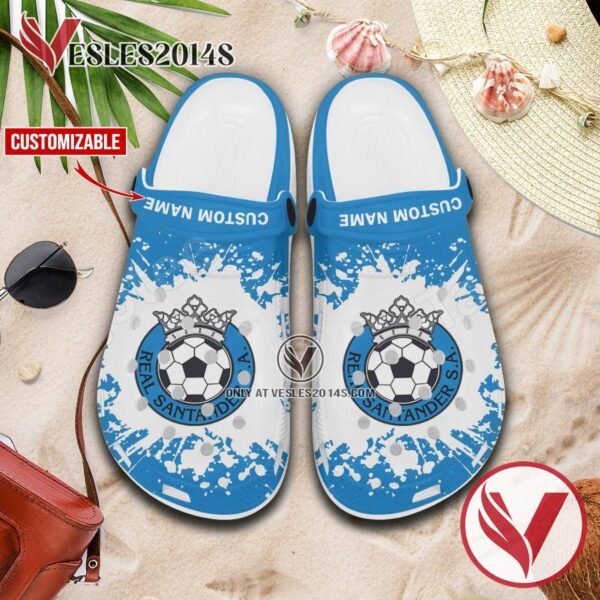 Real Santander Crocs Shoes For Men And Women, Unique Clogs Shoes For Fans - Vesles2014S 1