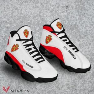 Real Zaragoza Air Jordan 13 Shoes, Best Sneaker Gifts For Fans - Vesles2014s 1