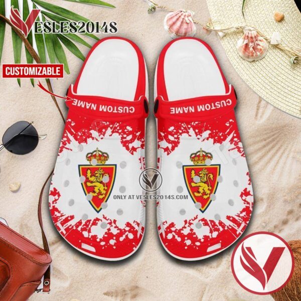 Real Zaragoza Custom Crocs Shoes For Men And Women, Unique Clogs Shoes For Fans - Vesles2014S 1