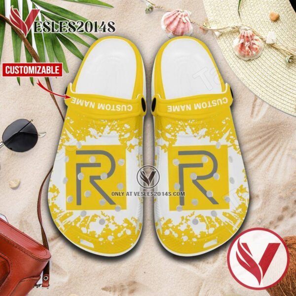 Realme Logo Crocs Shoes For Men And Women, Unique Clogs Shoes For Fans - Vesles2014S 1