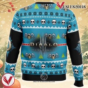 Reaper of Souls Diablo Ugly Christmas Sweater, Unique Christmas Gift For Fans - Vesles2014S 1