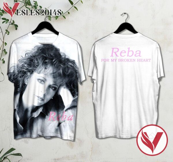 Reba Mcentire For My Broken Heart Album Cover Shirt, Perfect Gifts For Music Lovers - Vesles2014S