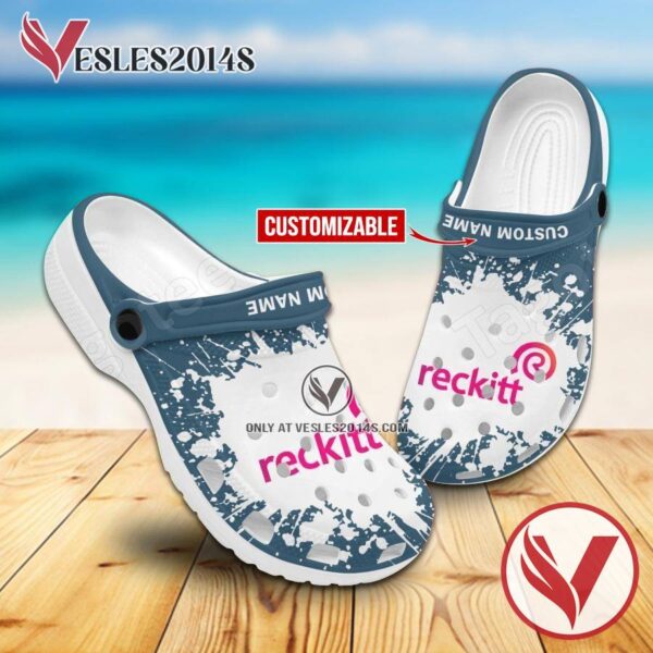 Reckitt Benckiser Group Logo Crocs Shoes For Men And Women, Unique Clogs Shoes For Fans - Vesles2014S