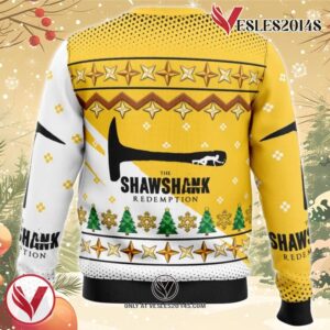 Red & Andy The Shawshank Redemption Ugly Christmas Sweater, Unique Christmas Gift For Fans - Vesles2014S 1