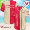 Red - Beige Maker's Mark Baseball Jersey, Perfect Gifts For Fans - Vesles2014S