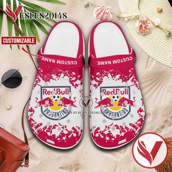 Red Bull Bragantino Custom Crocs Shoes For Men And Women, Unique Clogs Shoes For Fans - Vesles2014S 1