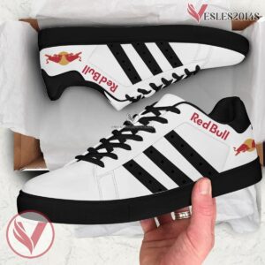 Red Bull Logo Stan Smith Shoes, Unique Sneaker For Fans - Vesles2014s 1