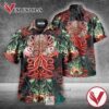 Red Cthulhu Casual Hawaiian Shirt, Best Gifts For Summer Vesles2014S