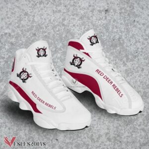 Red Deer Rebels Club Air Jordan 13 Shoes, Best Sneaker Gifts For Fans - Vesles2014s