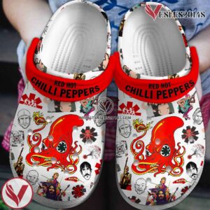 Red Hot Chili Peppers Music Crocs Crocband Clogs Shoes, Unique Gifts For Fans Style 7 - Vesles2014S