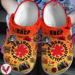 Red Hot Chili Peppers Rock Band Music Crocs Crocband Clogs Shoes, Unique Gifts For Fans Style 1 - Vesles2014S