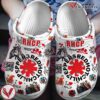 Red Hot Chili Peppers Rock Band Music Crocs Crocband Clogs Shoes, Unique Gifts For Fans Style 2 - Vesles2014S