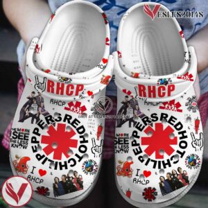 Red Hot Chili Peppers Rock Band Music Crocs Crocband Clogs Shoes, Unique Gifts For Fans Style 2 - Vesles2014S