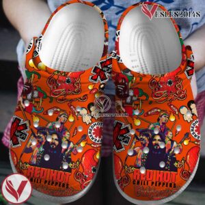 Red Hot Chili Peppers Rock Band Music Crocs Crocband Clogs Shoes, Unique Gifts For Fans Style 3 - Vesles2014S