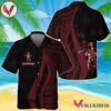 Red Polynesian Captain Morgan Hawaiian Shirt, Best Summer Gifts For Fans - Vesles2014S