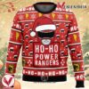Red Ranger Ho-Ho Power Rangers Ugly Christmas Sweater, Unique Christmas Gift For Fans - Vesles2014S
