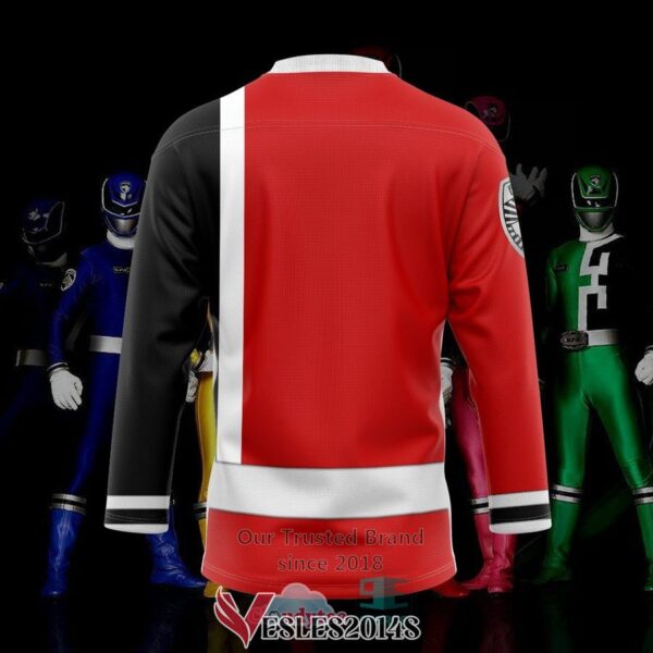 Red Ranger S.P.D Hockey Jersey, Trending Gifts For Fans - Vesles2014s 3