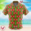 Red Ribbon Army Dragon Ball Z Hawaiian Button Up Shirt, Perfect Gifts For Anime Lovers - Vesles2014S