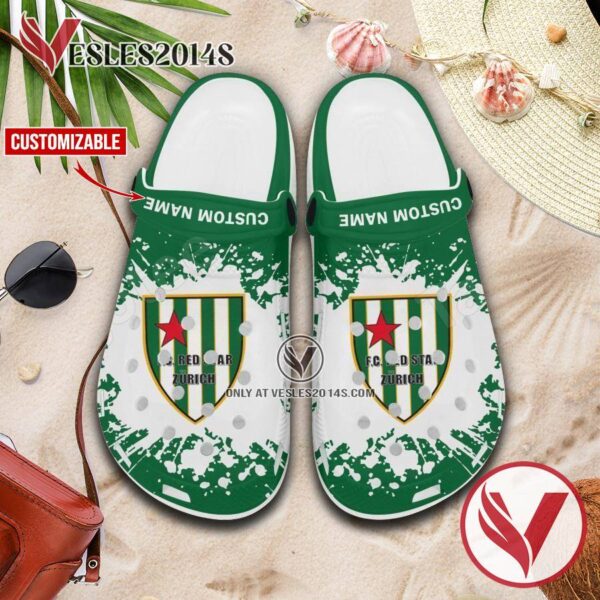 Red Star Zürich Custom Crocs Shoes For Men And Women, Unique Clogs Shoes For Fans - Vesles2014S 1