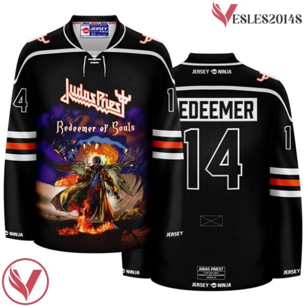 Redeemer of Souls Judas Priest  Black Jersey - Vesles2014S 2