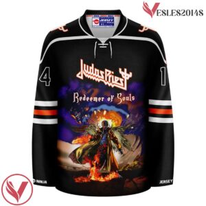 Redeemer of Souls Judas Priest  Black Jersey - Vesles2014S 3