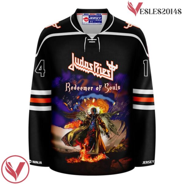 Redeemer of Souls Judas Priest  Black Jersey - Vesles2014S 3