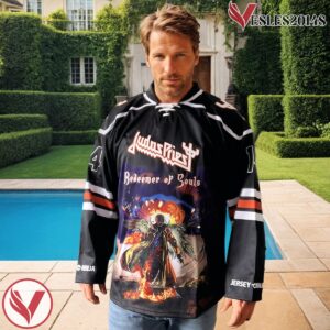 Redeemer of Souls Judas Priest  Black Jersey - Vesles2014S