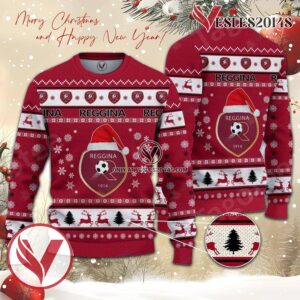 Reggina Calcio Sport Ugly Christmas Sweater, Unique Gifts For Fans - Vesles2014aS 1