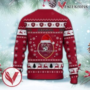Reggina Calcio Sport Ugly Christmas Sweater, Unique Gifts For Fans - Vesles2014aS 3