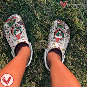 Reindeer Games Ahead Grateful Dead Music Crocs Crocband Clogs Shoes, Unique Gifts For Fans Style 3 - Vesles2014S 4