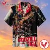 Release of Godzilla Vs. Gigan Casual Hawaiian Shirt, Best Gifts For Summer Vesles2014S