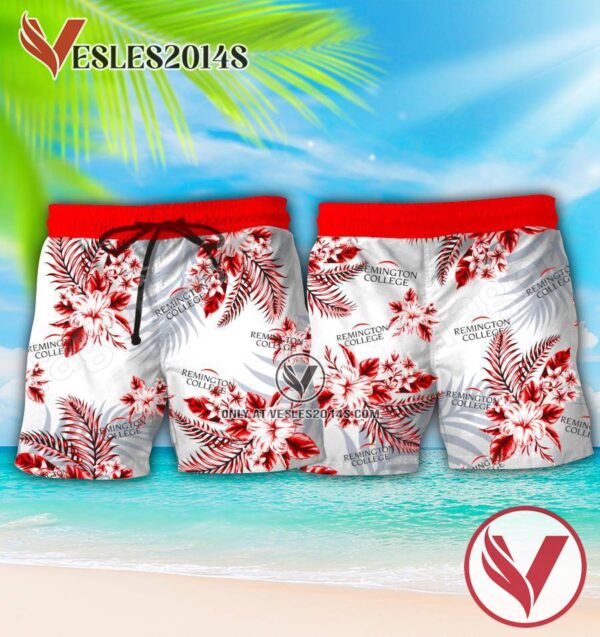 Remington College-Baton Rouge Campus Summer Beach Shirts, Men Shorts, Perfect Gifts Idea In Holiday - Vesles2014S 1