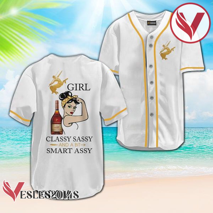 Remy Martin Classy Sassy And A Bit Smart Assy Baseball Jersey, Perfect Gifts For Fans - Vesles2014S