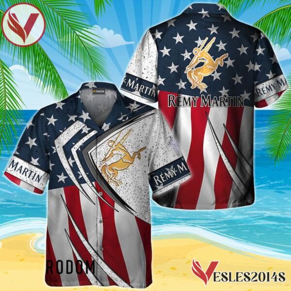 Remy Martin Fourth Of July Esports Hawaiian Shirt, Best Summer Gifts For Fans - Vesles2014S