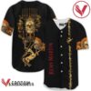 Remy Martin Golden Skull And Pumpkin Baseball Jersey, Perfect Gifts For Fans - Vesles2014S