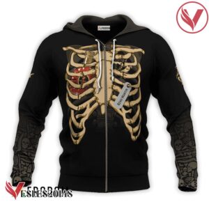 Remy Martin Skeleton Ribcage Hoodie & Zip Hoodie - Vesles2014S 2