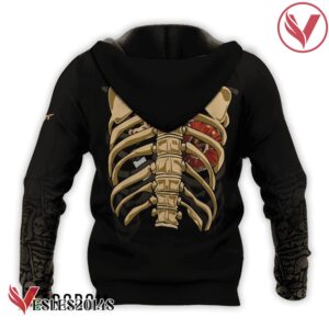 Remy Martin Skeleton Ribcage Hoodie & Zip Hoodie - Vesles2014S 3