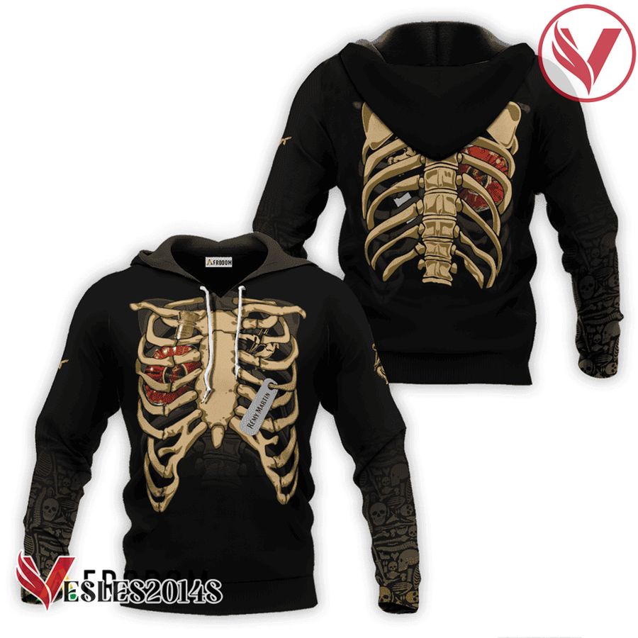 Remy Martin Skeleton Ribcage Hoodie & Zip Hoodie - Vesles2014S