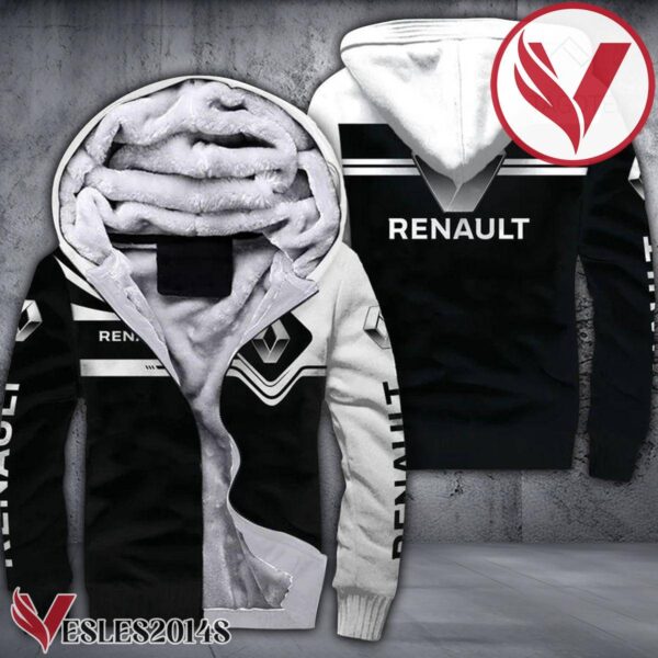 Renault 3D Fleece Hoodie, Unique Gifts For Car Lovers - Vesles2014S 1