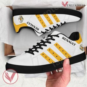 Renault Logo Print Stan Smith Shoes, Unique Sneaker For Fans - Vesles2014s 1