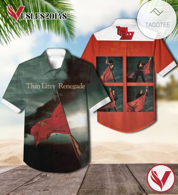 Renegade Album By Thin Lizzy Hawaiian Shirt, Best Gift For Music Lovers Vesles2014S